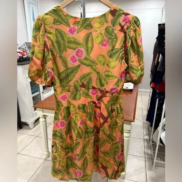 FARM Rio Guava Mini Dress EUC - Picture 7 of 9